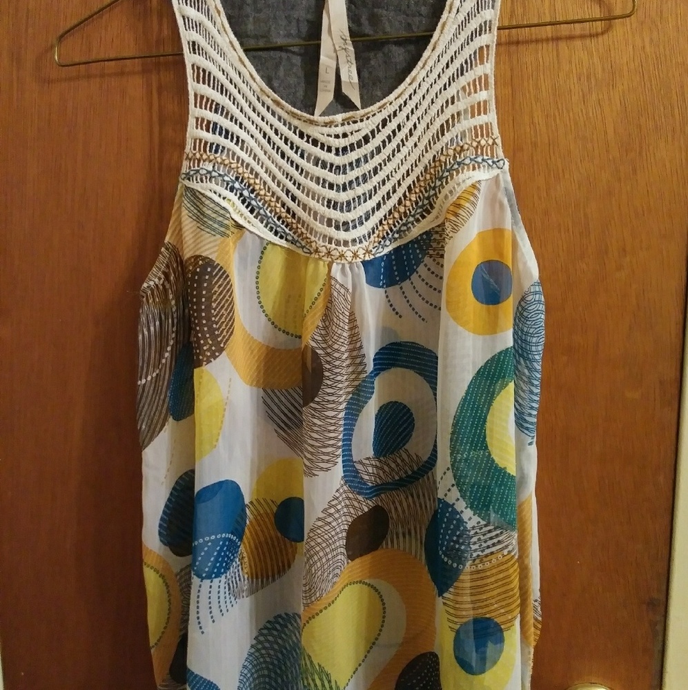 Mystree loose-fitting tank top size Large
